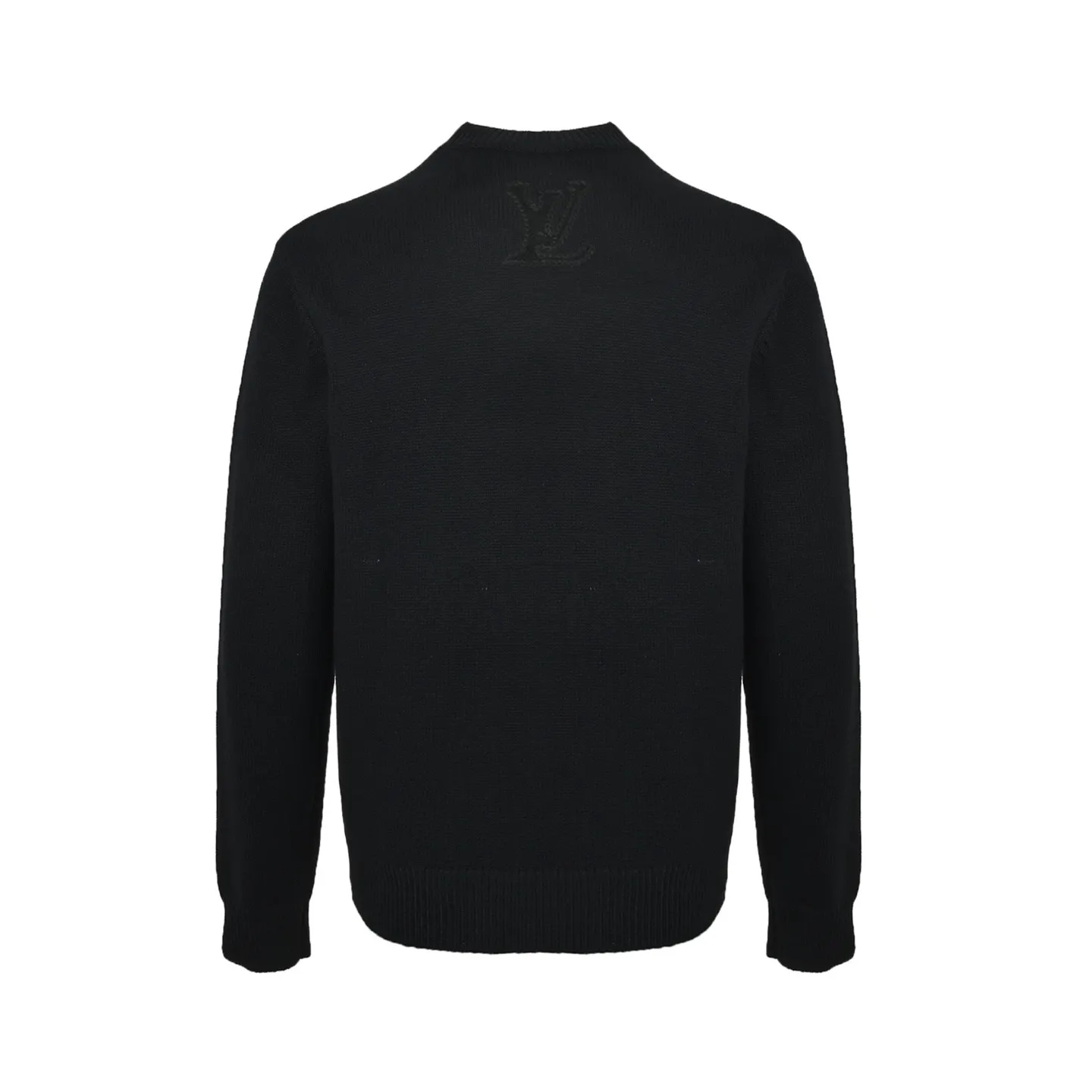 Louis Vuitton/25Fw dark embroidered jacquard sweater